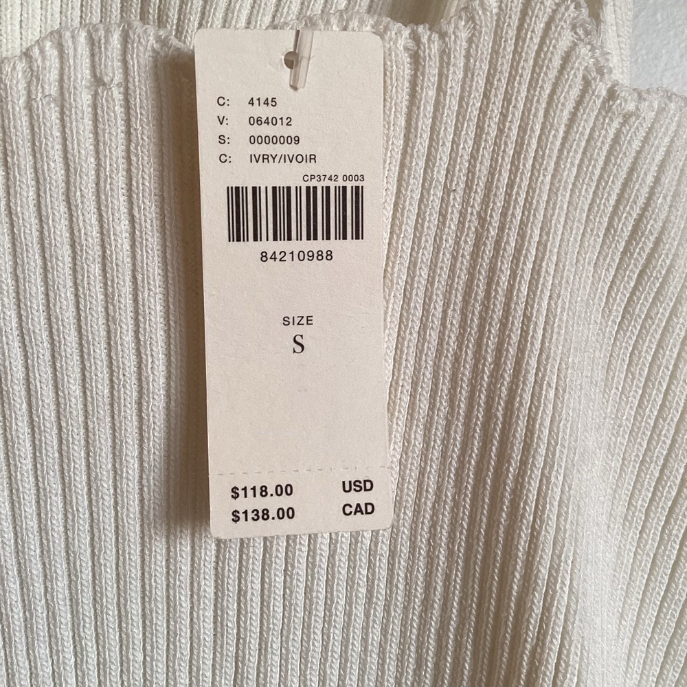 Anthropologie White Cutout Eyelet Midi Dress bride bridal wedding party sexy hot - Picture 12 of 15